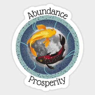 Koi Spirit - Abundance and Prosperity Sticker